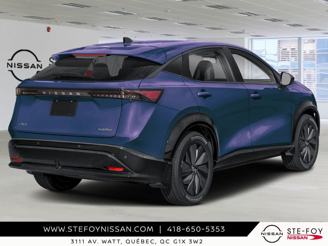NISSAN ARIYA 2026 Vert aurore boréale métallisé Ste-Foy - photo #2