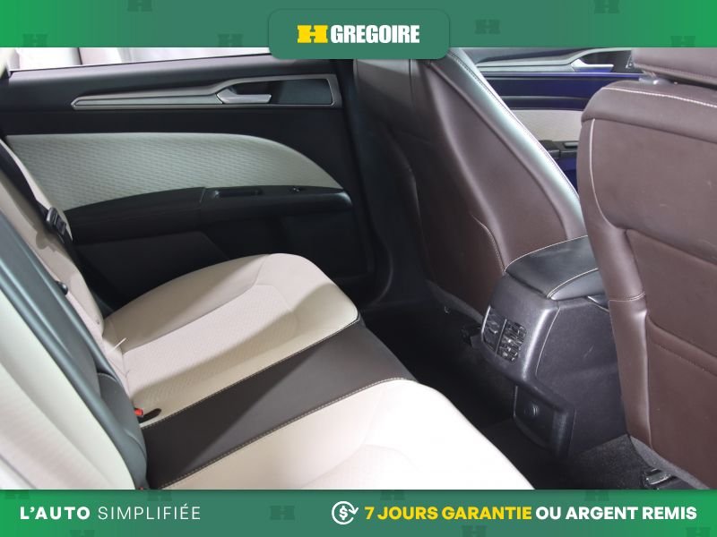 Ford Fusion 823082 | SE AUTO A/C MAGS CUIR NAV CAM RECUL BLUETOOTH 2020 Blanc Laval - photo #28