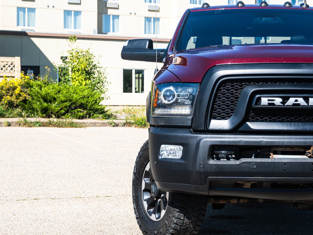 2018 Ram 2500 Power Wagon 4x4 Crew Cab 6'4 Box Red Sherwood Park - photo #5