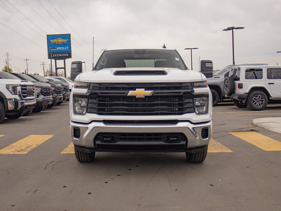 2025 Chevrolet Silverado 2500HD Work Truck 6.6L | Trailering Package w/ Hitch Guidance White