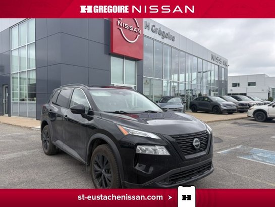 2023 Nissan Rogue SV Midnight Edition AWD CUIR DEM. A DISTANCE SIEGE Black