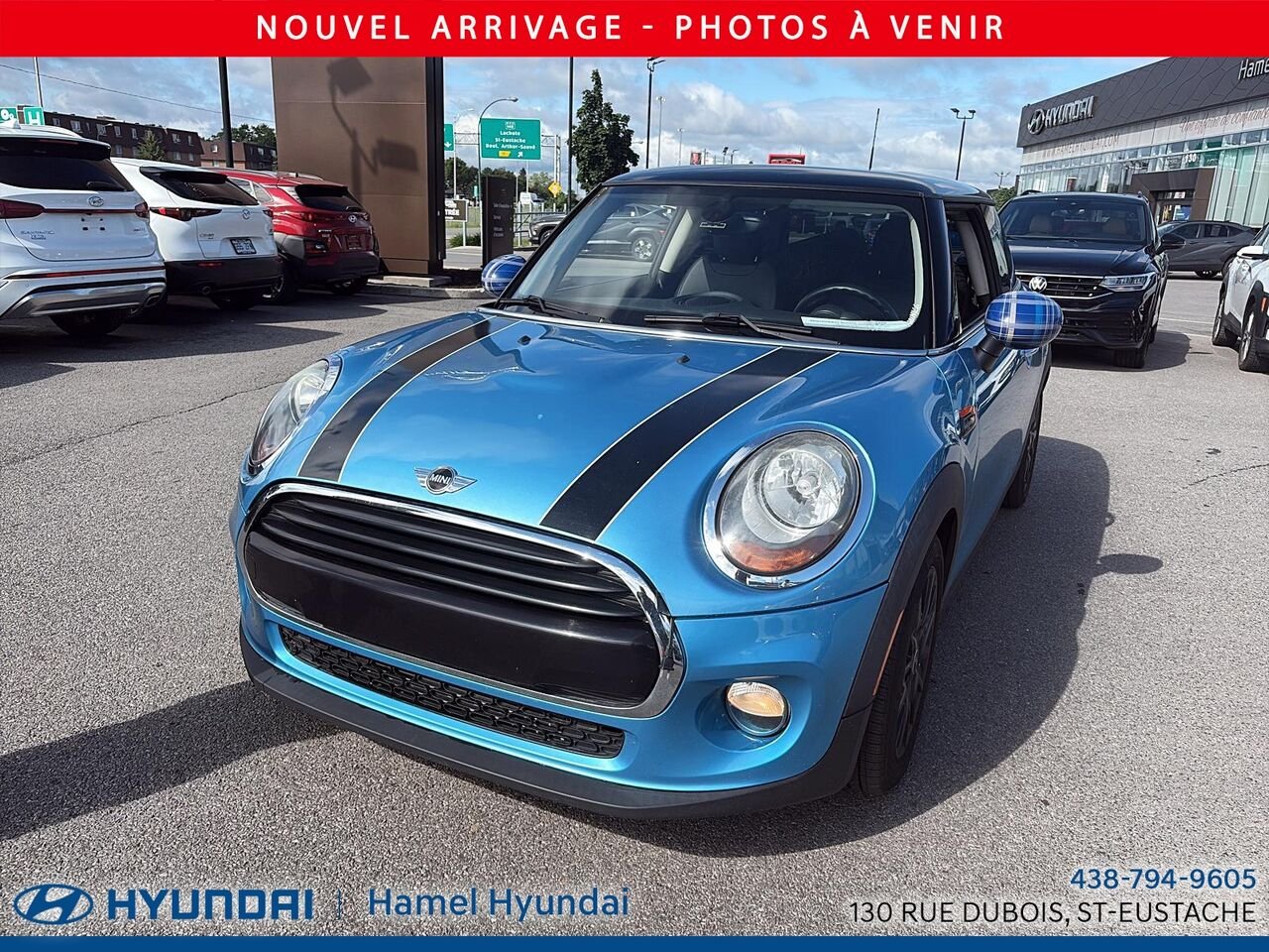2017 MINI Cooper Blue Saint-Eustache - photo #2