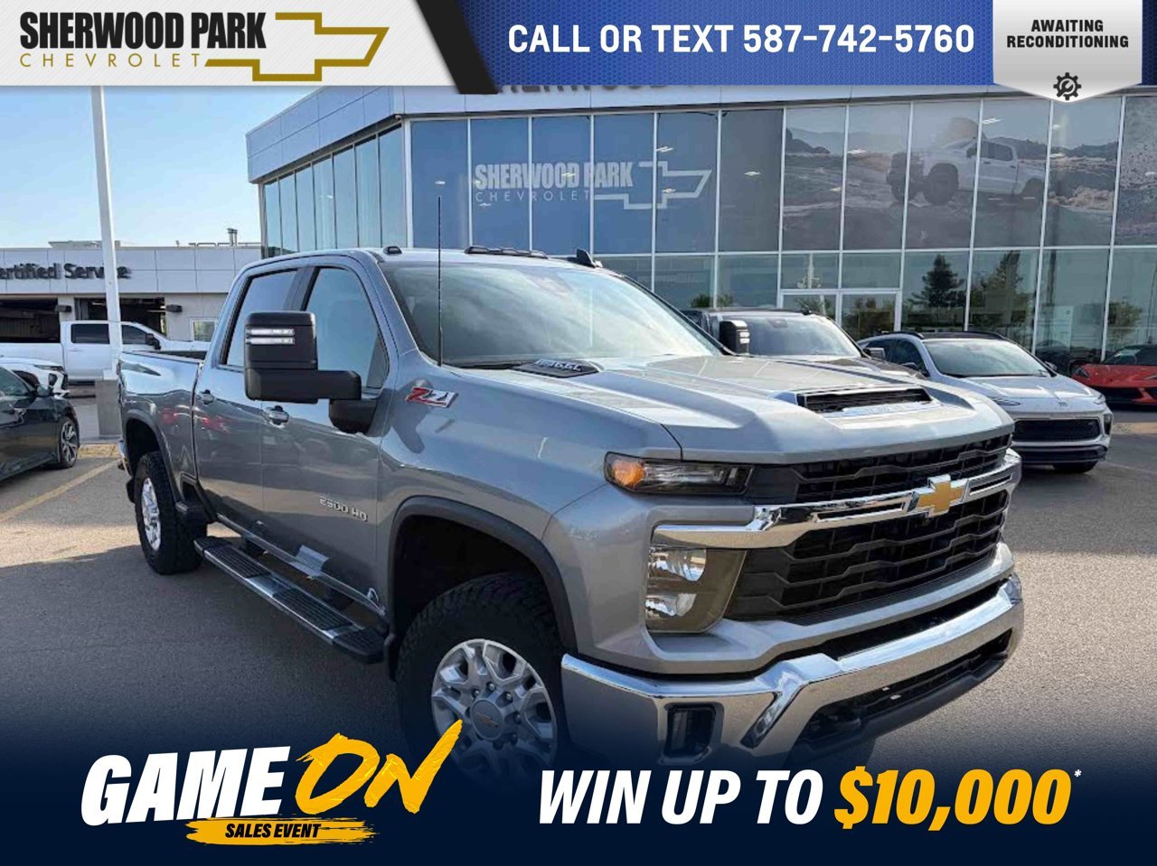2024 Chevrolet Silverado 2500HD 4WD Crew Cab 159 LT Grey Sherwood Park - photo #0