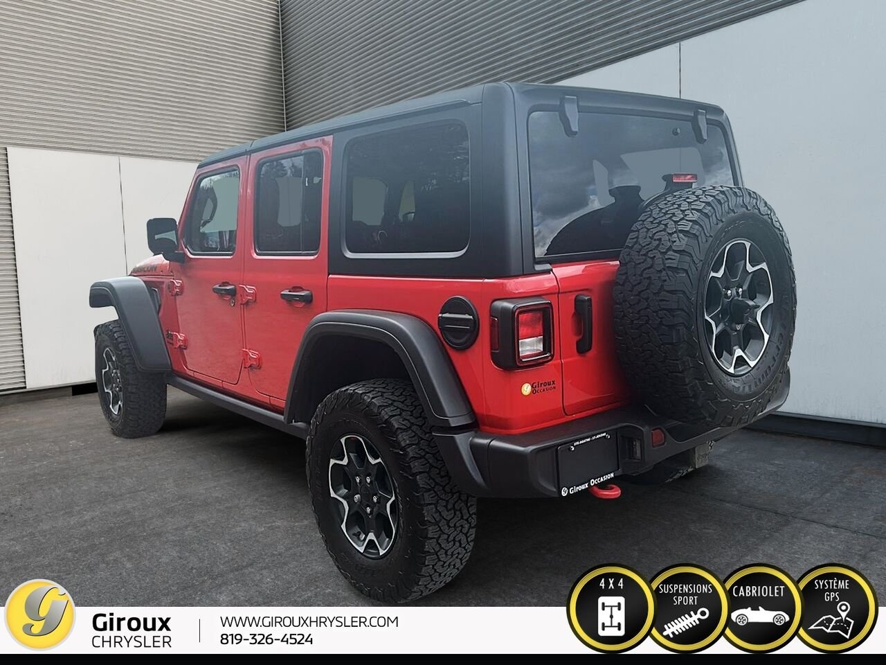 Jeep Wrangler 2023 Rouge Sainte-Agathe-des-Monts - photo #3