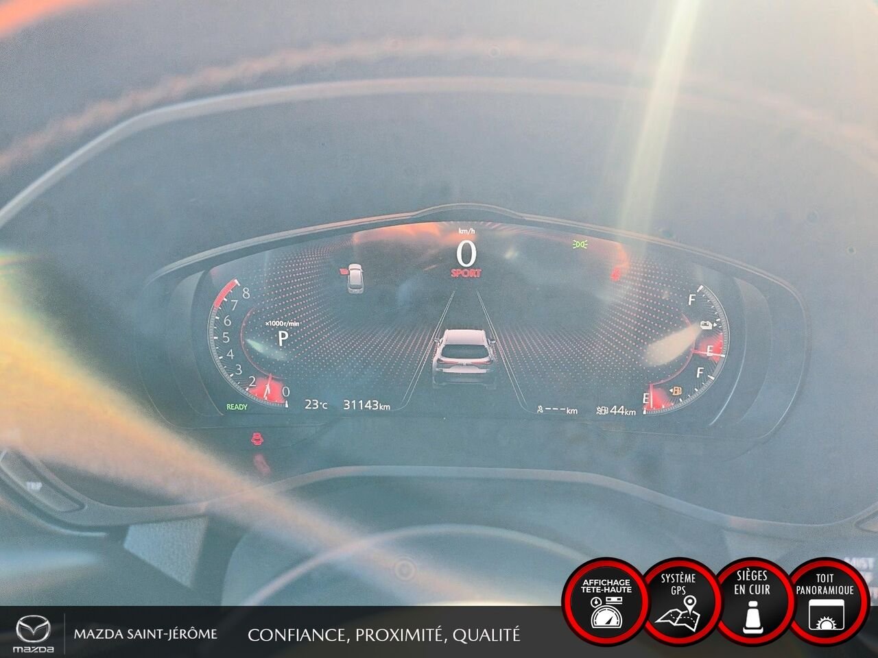 Mazda CX-90 hybride rechargeable GT | TOIT OUVRANT | CUIR | AWD | 2024 Bleu Saint-Jérôme - photo #15