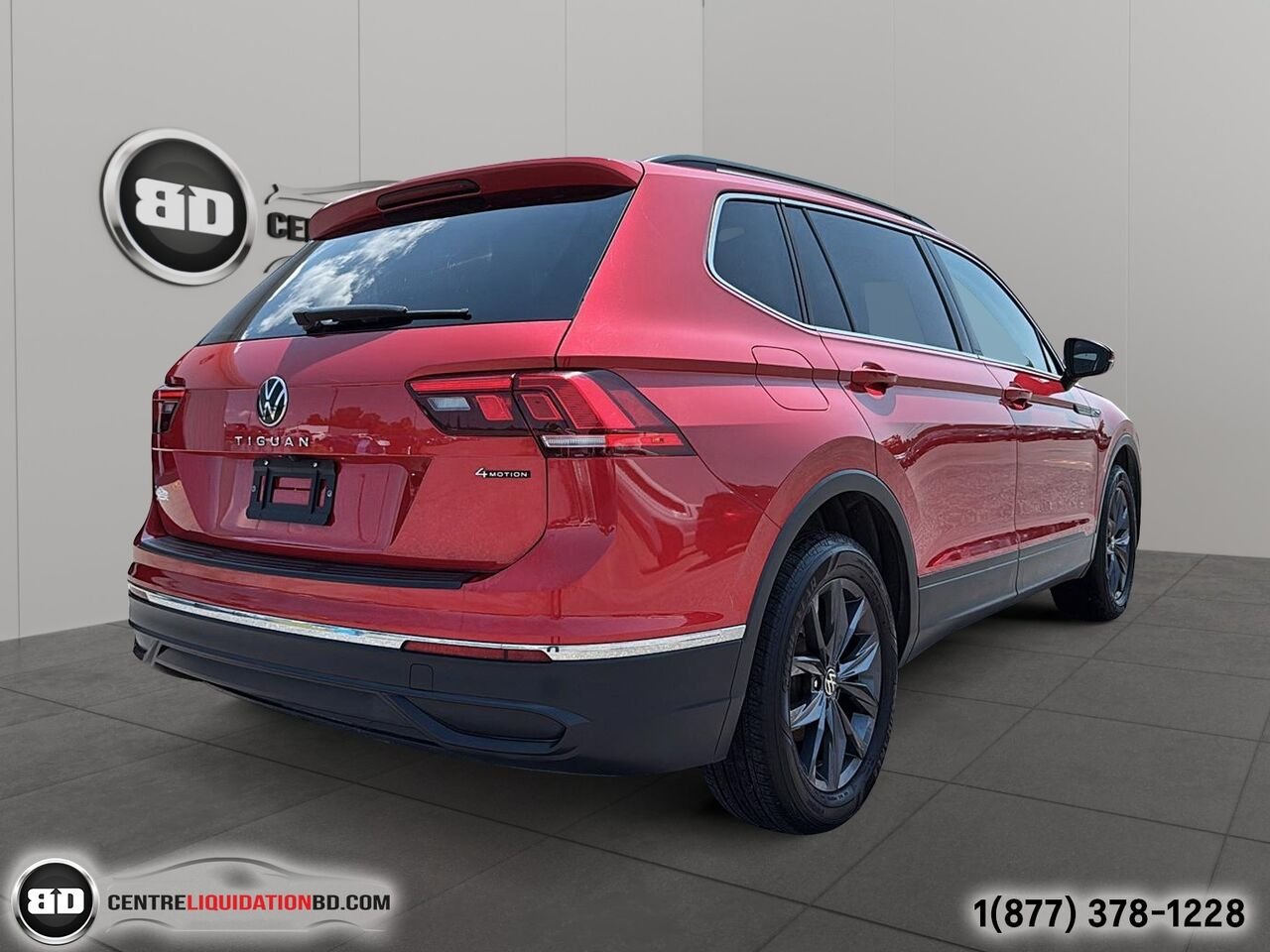 Volkswagen Tiguan Comfortline | BD0343 2022 Rouge Granby - photo #5