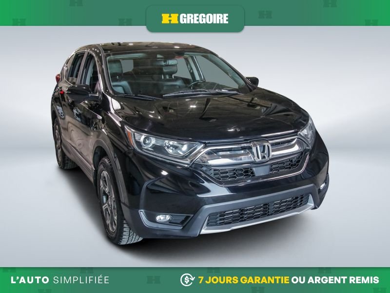 Honda CRV 820161 | EX-L AWD AUTO A/C MAGS CUIR TOIT CAM RECUL BLUETOO 2019 Noir Laval - photo #0