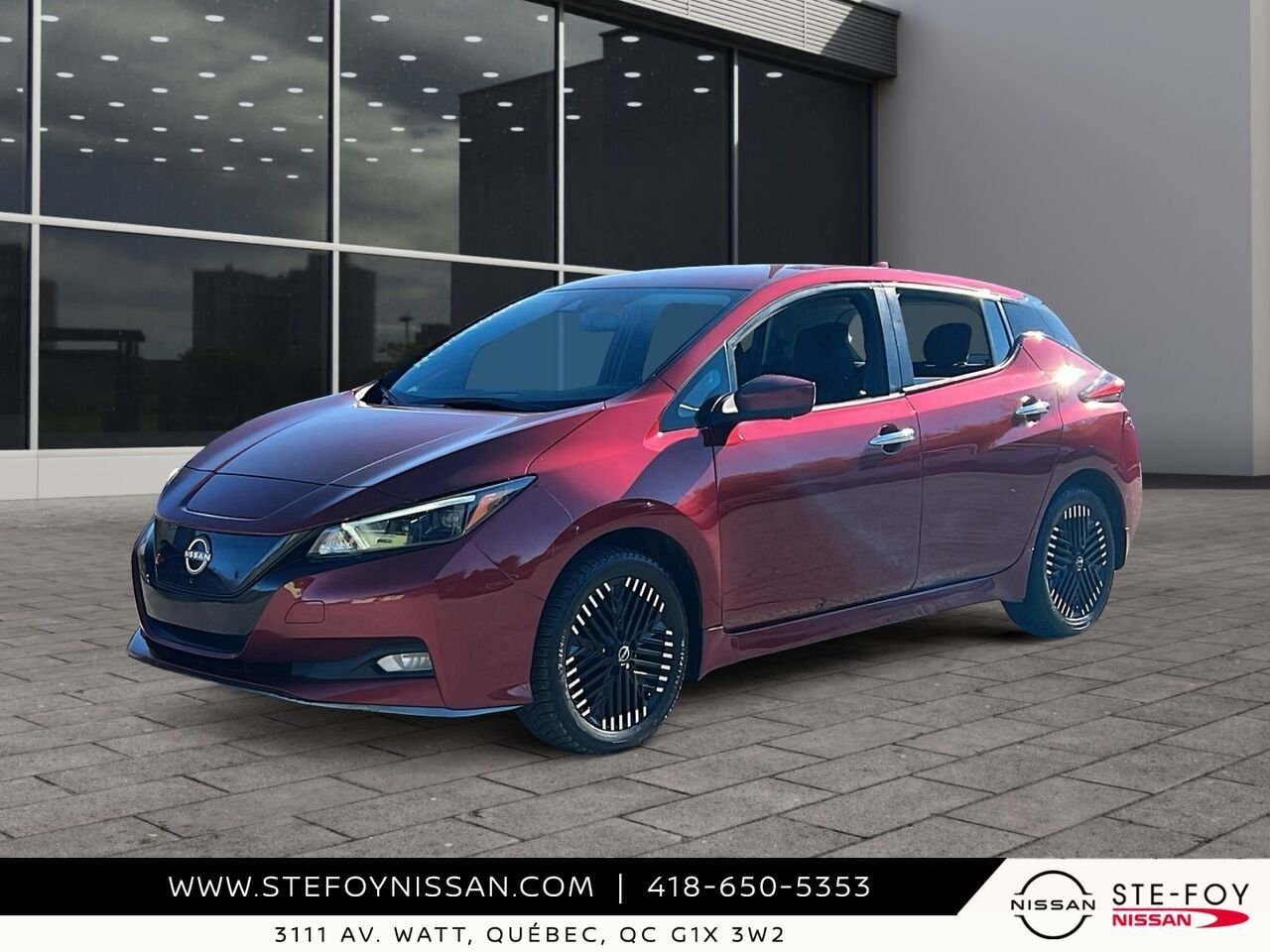 Nissan LEAF SV PLUS 2023 Rouge Ste-Foy - photo #0