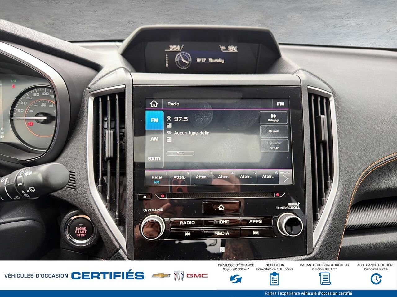 SUBARU CROSSTREK PREMIUM Sport BM 2023 Blanc Montmagny - photo #15