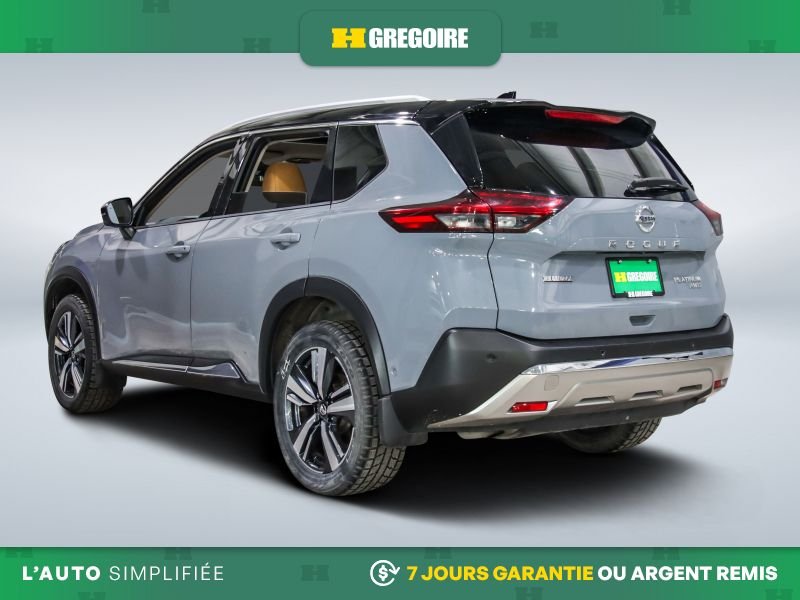2021 Nissan Rogue Platinum AWD AUTO A/C MAGS CUIR TOIT NAV CAM RECUL Grey