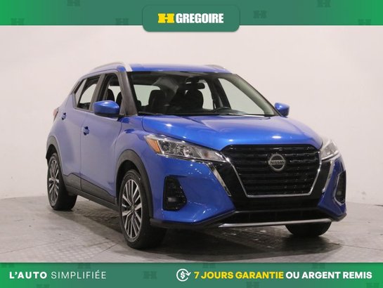 2021 Nissan Kicks SV AUTO A/C GR ELECT MAGS CAM RECUL BLEUTOOTH Blue