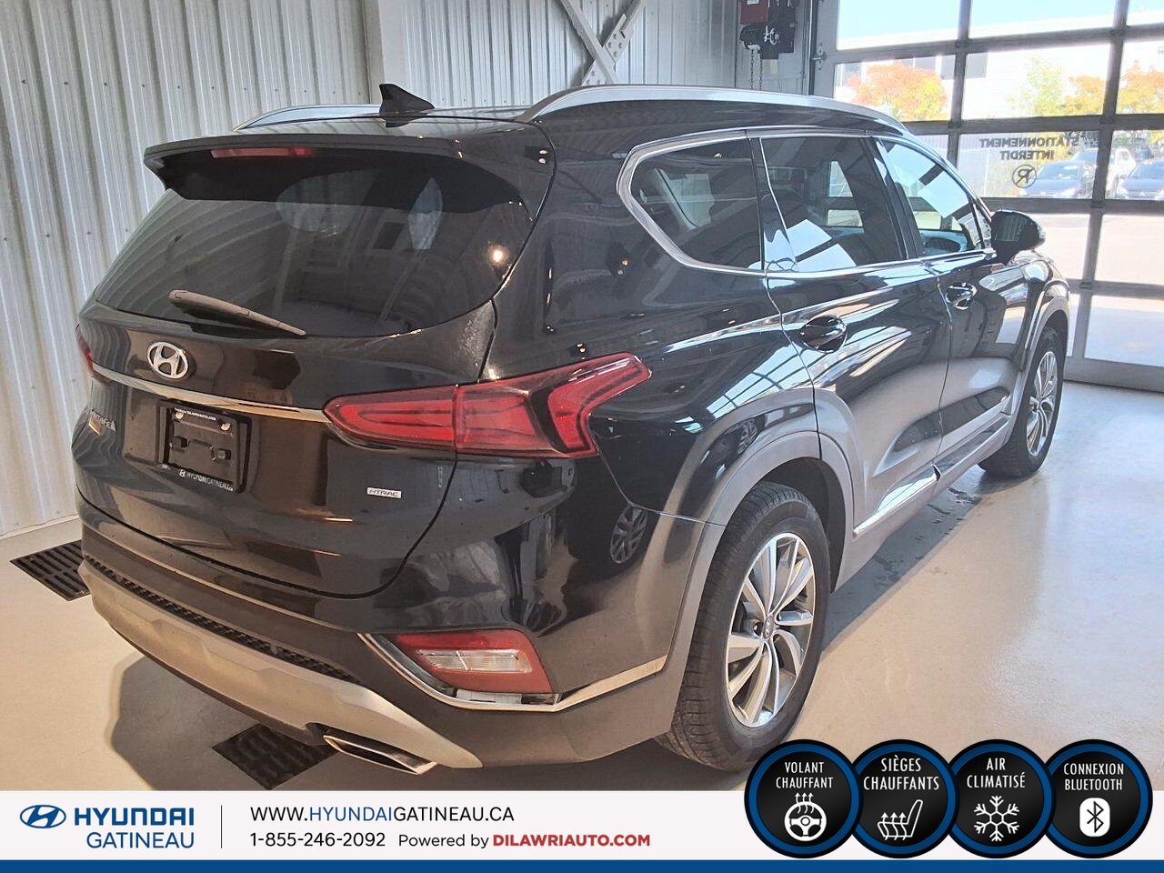 2019 HYUNDAI SANTA FE S Black Gatineau - photo #7