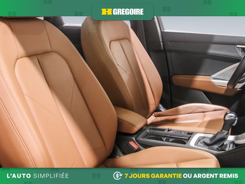 Audi Q3 823224 | Komfort AWD AUTO AC CUIR TOIT MAGS CAM RECUL BLEUT 2022 Vert Laval - photo #29