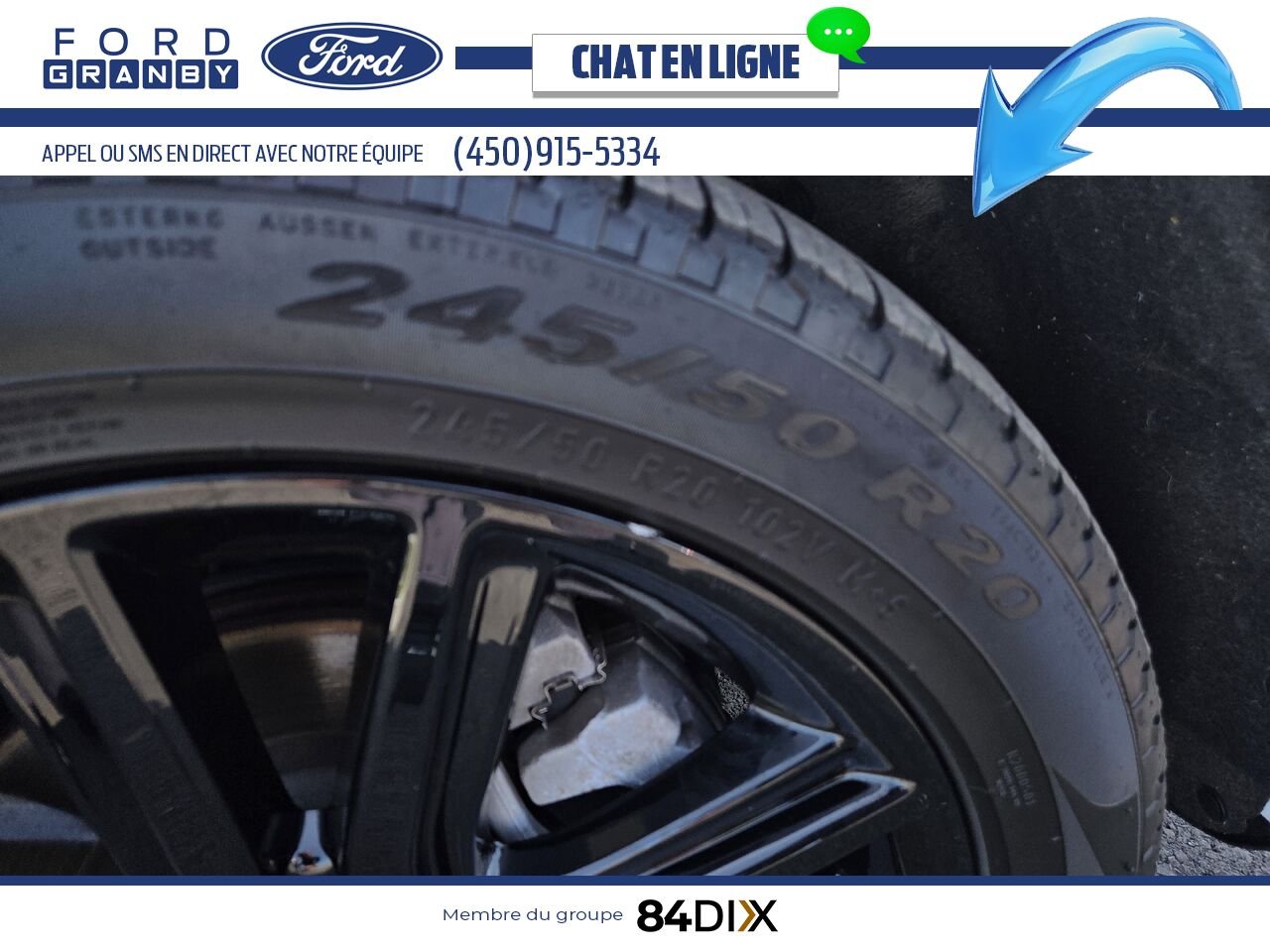 Ford Edge 2024 Blanc Granby - photo #26
