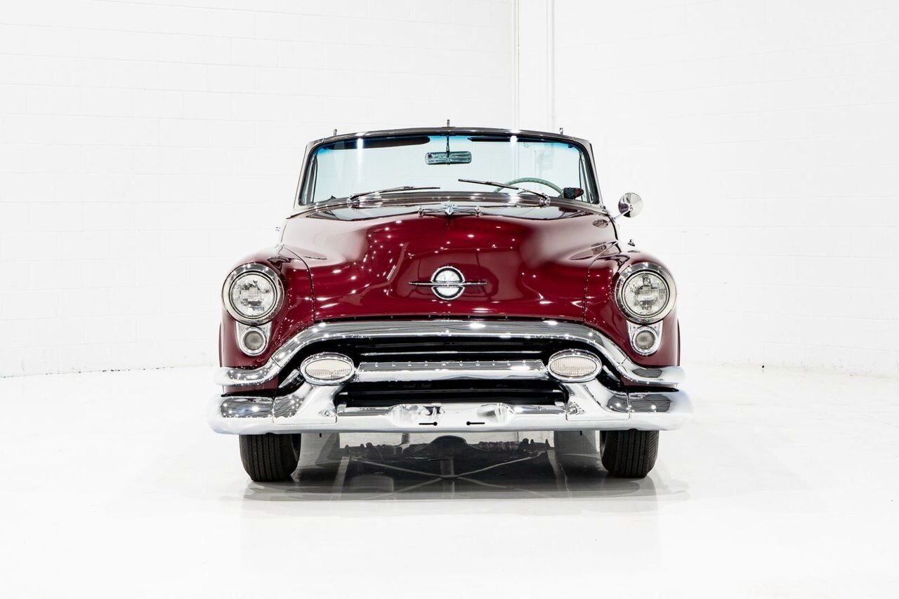 Oldsmobile 98 PRIX EN USD | Convertible Beautifully Presented from complete Restoration 1953 Rouge Montréal - photo #37