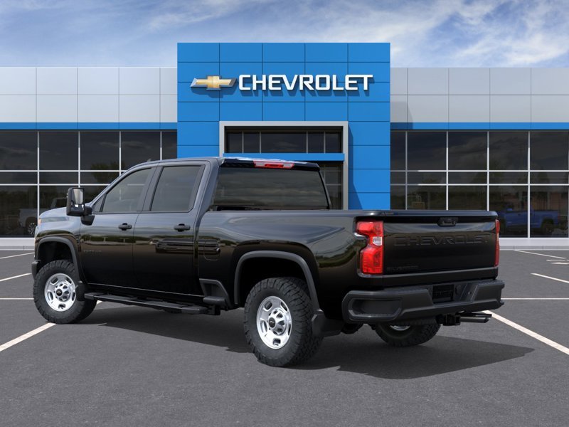 CHEVROLET Silverado 2500HD WT cabine multiplace 4RM 159 po 2026 Noir Ottawa & Gatineau - photo #2