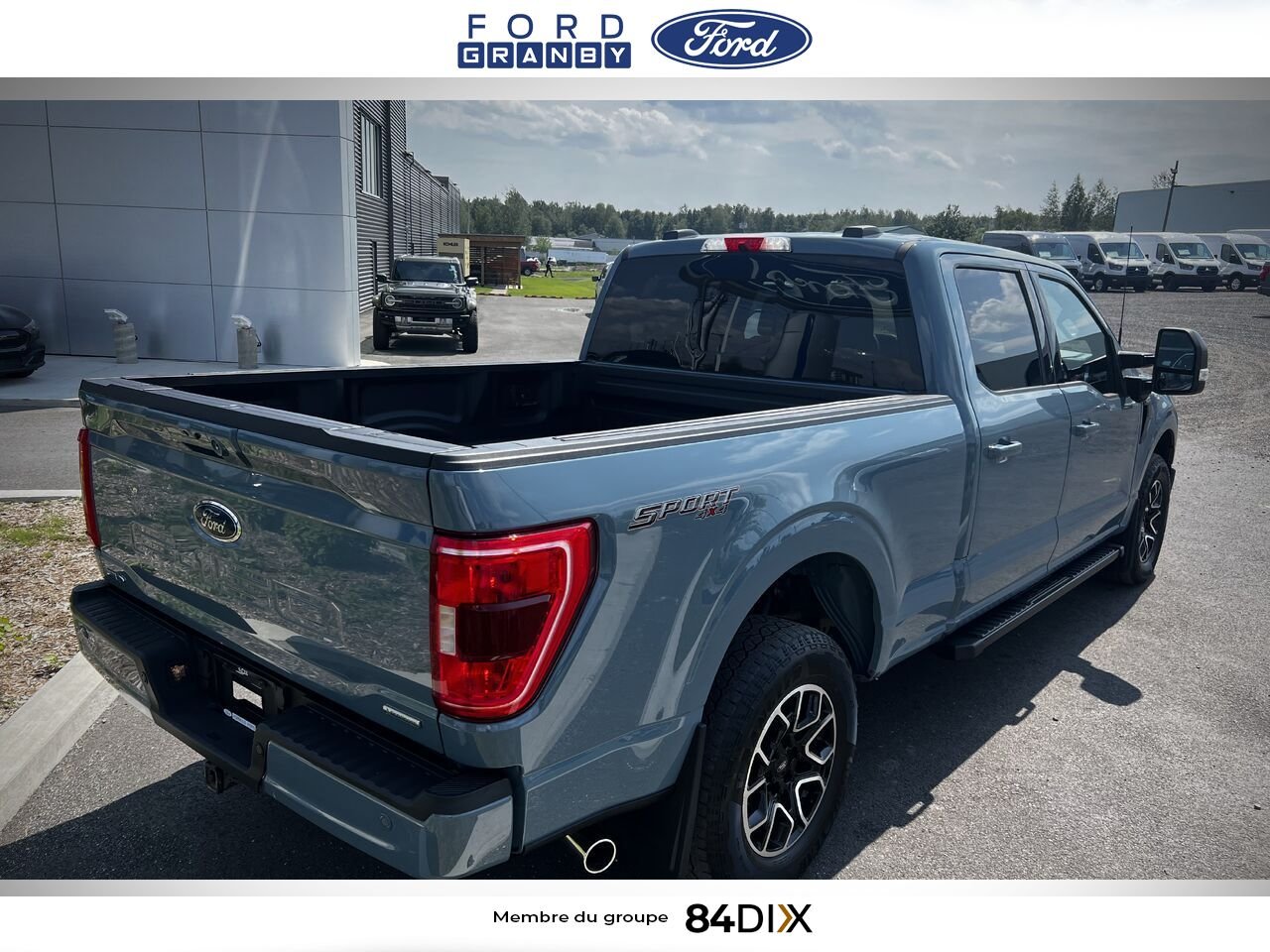 Ford F-150 2023 Bleu Granby - photo #4