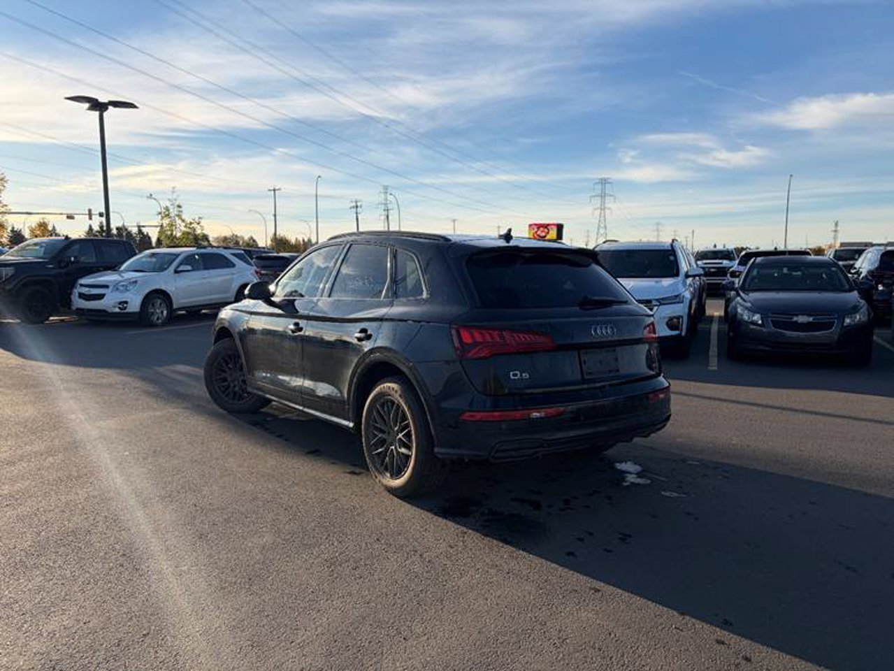 2019 Audi Q5 Progressiv 45 TFSI quattro Black Sherwood Park - photo #3