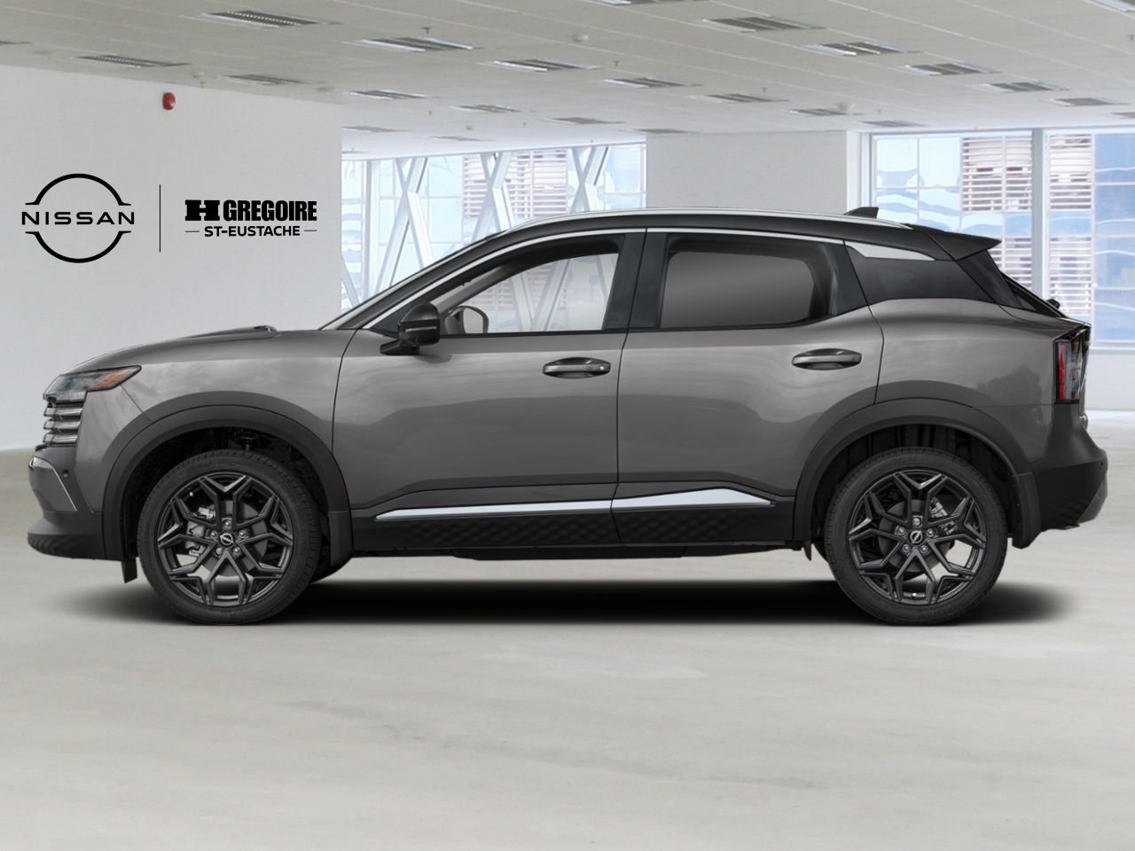 2026 Nissan Kicks Aspen White TriCoat/Super Black Saint-Eustache - photo #1