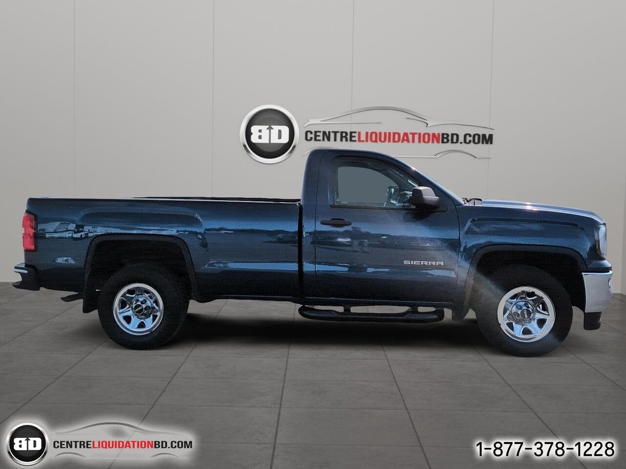 2017 GMC Sierra 1500 CAB REGULIER 2RM BOITE 8P | BD0419 Blue Granby - photo #3