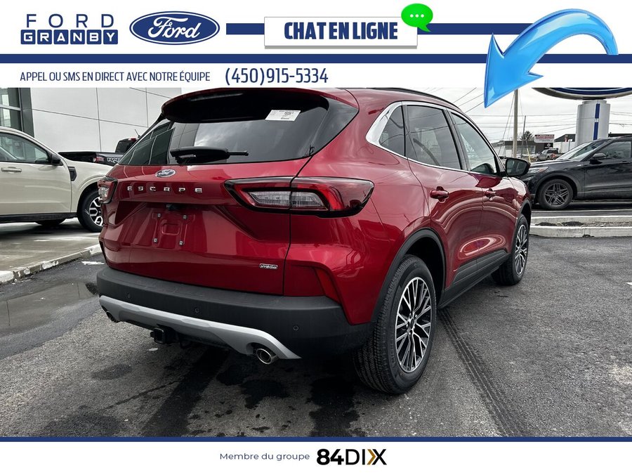 Ford Escape VHR TA 2025 Rouge vitesse métallisé teinté verni