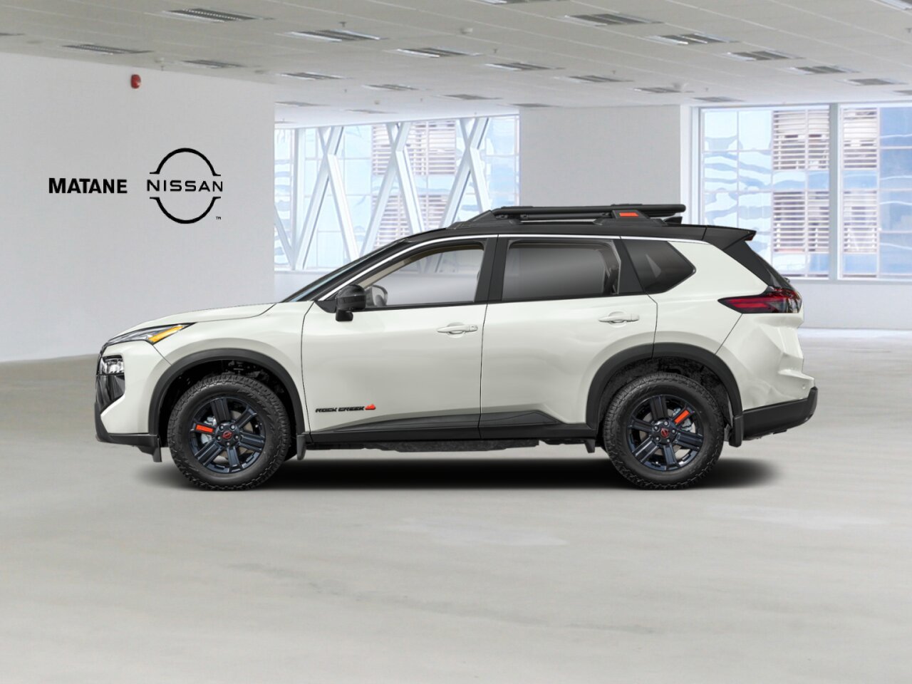 2026 NISSAN Rogue 2-Tone Everest White Tricoat Matane - photo #2