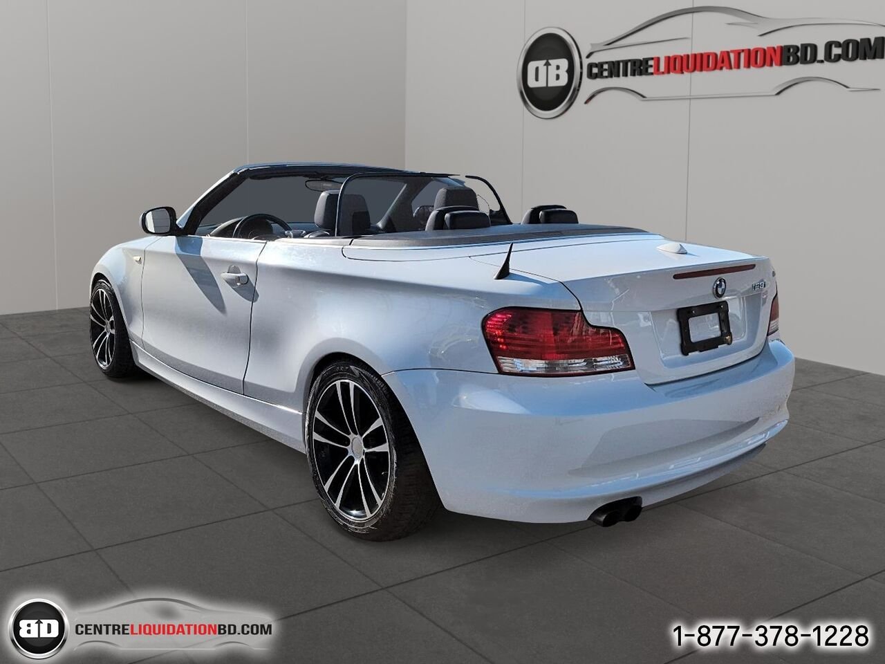 BMW Série 1 Cabriolet 2 portes 128i | BD0413A 2011 Blanc Granby - photo #8