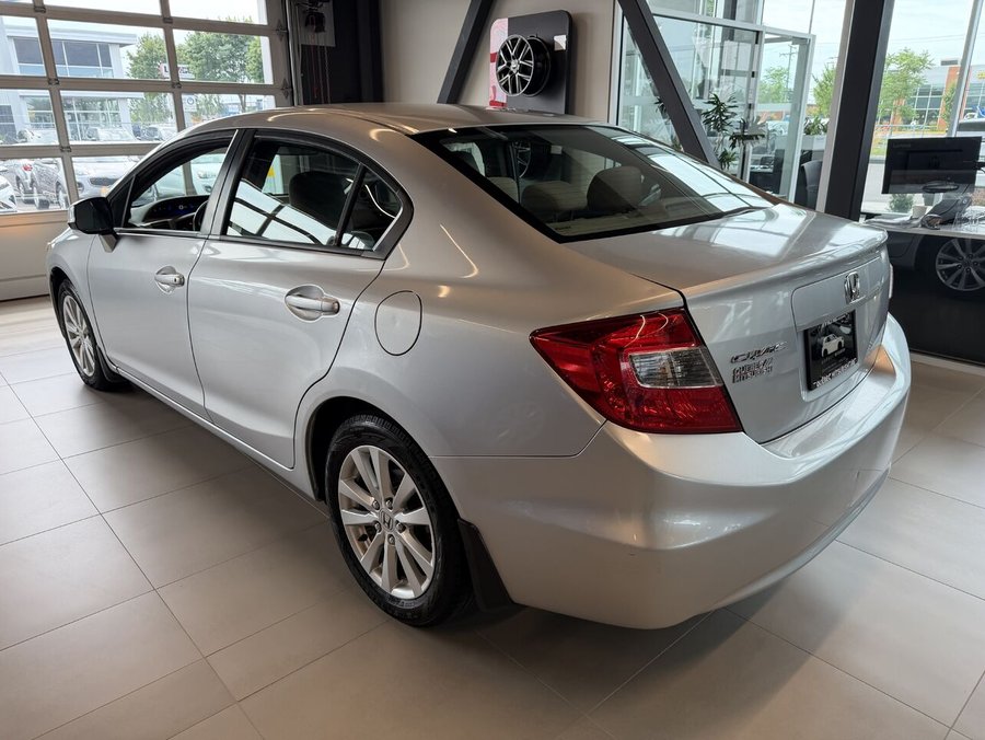 Honda Berline Civic EX, Régulateur de vitesse 2012 Argent