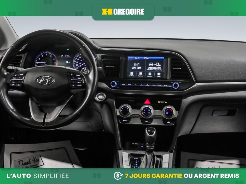 Hyundai Elantra 822450 | PREFERRED AUTO AC GR ELECT MAGS CAM RECUL BLEUTOOT 2020 Noir Laval - photo #17