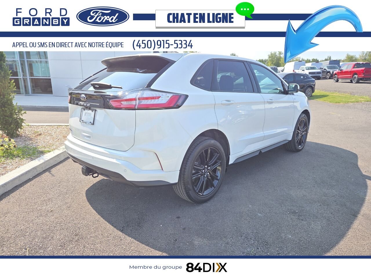 Ford Edge 2024 Blanc Granby - photo #6