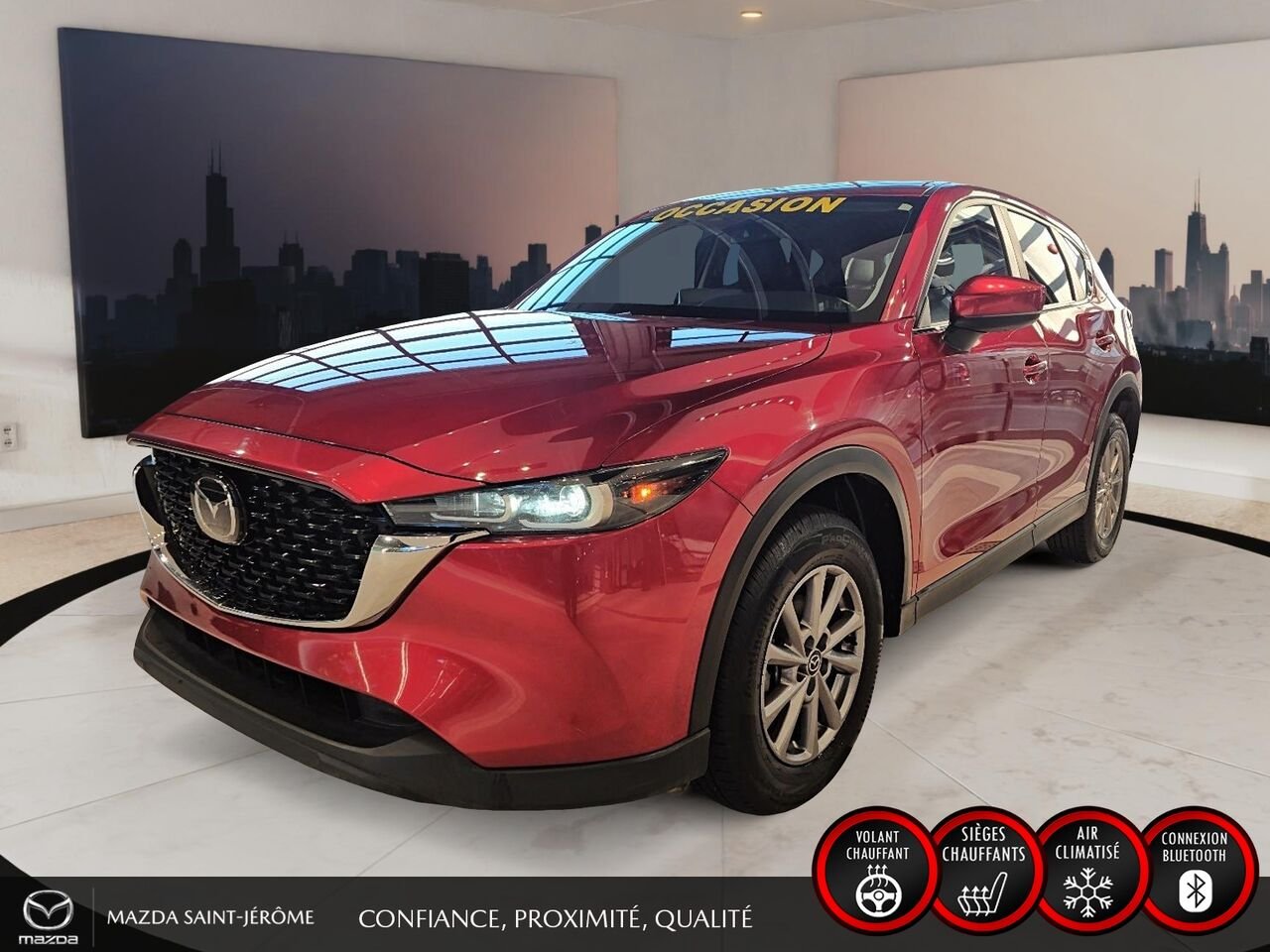 2024 Mazda CX-5 Red Ste-Agathe des Monts - photo #0