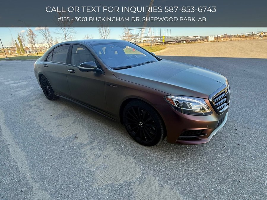 2016 Mercedes-Benz S-Class S 550 | Massaging Seats | Panoramic Sunroof | Winter Tires on Rims Black