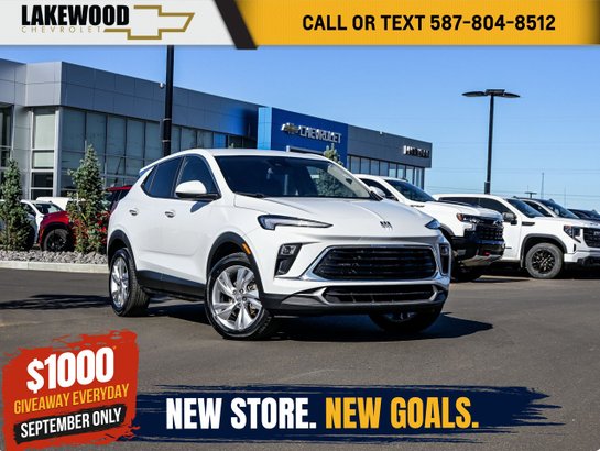 2024 Buick Encore GX Preferred AWD 1.3T | Remote Start White
