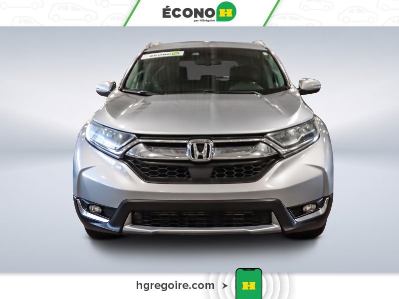 Honda CRV Touring AWD CUIR TOIT NAV BLUETOOTH CAMÉRA MAGS 2017 Gris