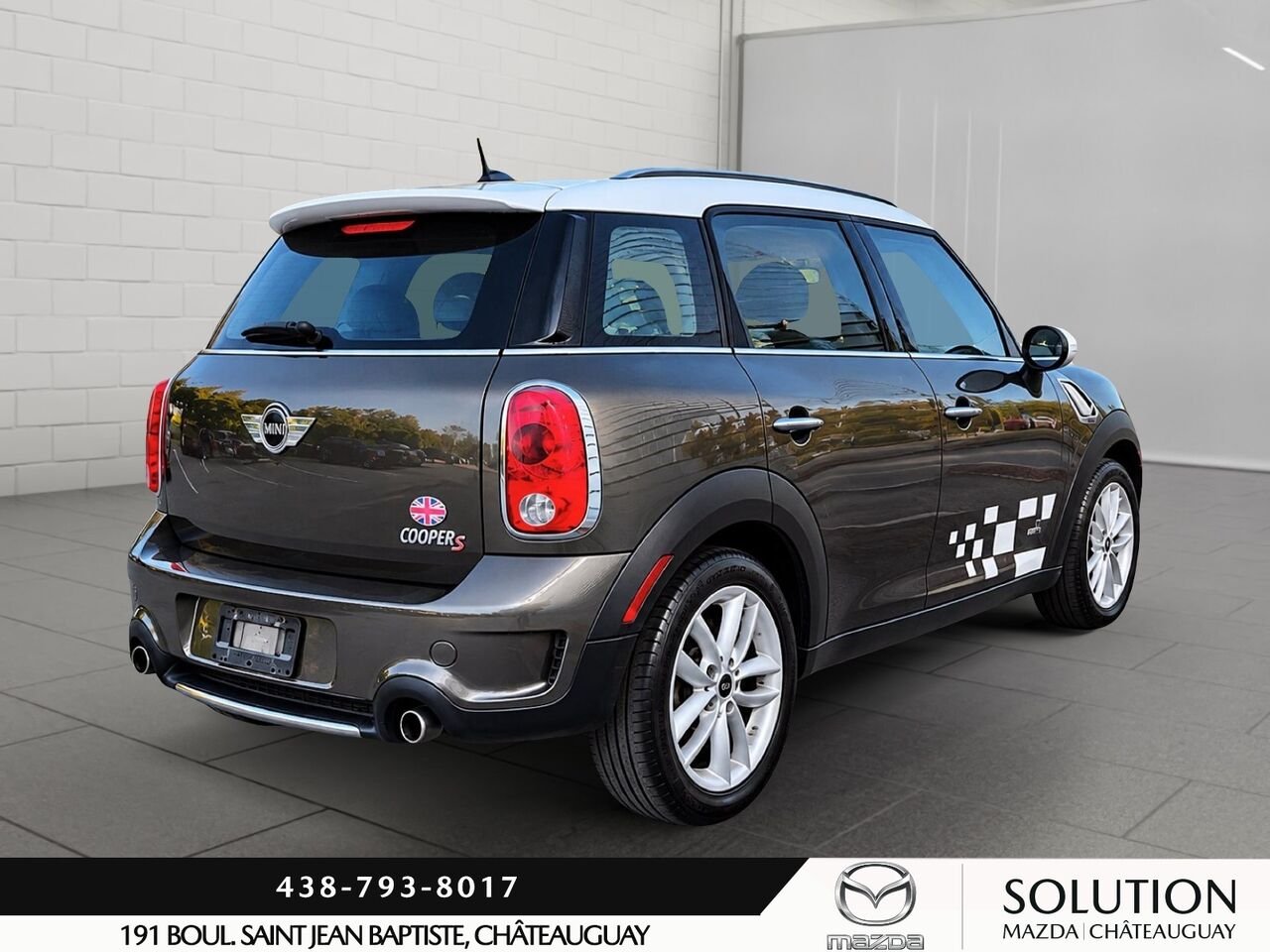 MINI Cooper Countryman JAMAIS ACCIDENTÉ / AUTOMATIQUE / AWD (4X4) 2013 Gris Châteauguay - photo #3