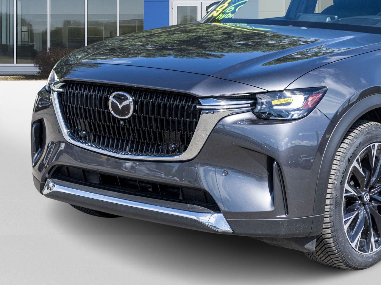 Mazda CX-90 hybride rechargeable GT TI 2024 Gris Châteauguay - photo #37