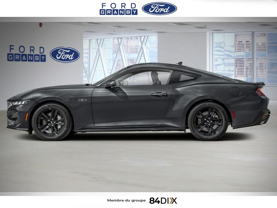 2026 Ford Mustang GT haut niveau à toit fuyant Carbonized Grey Metallic