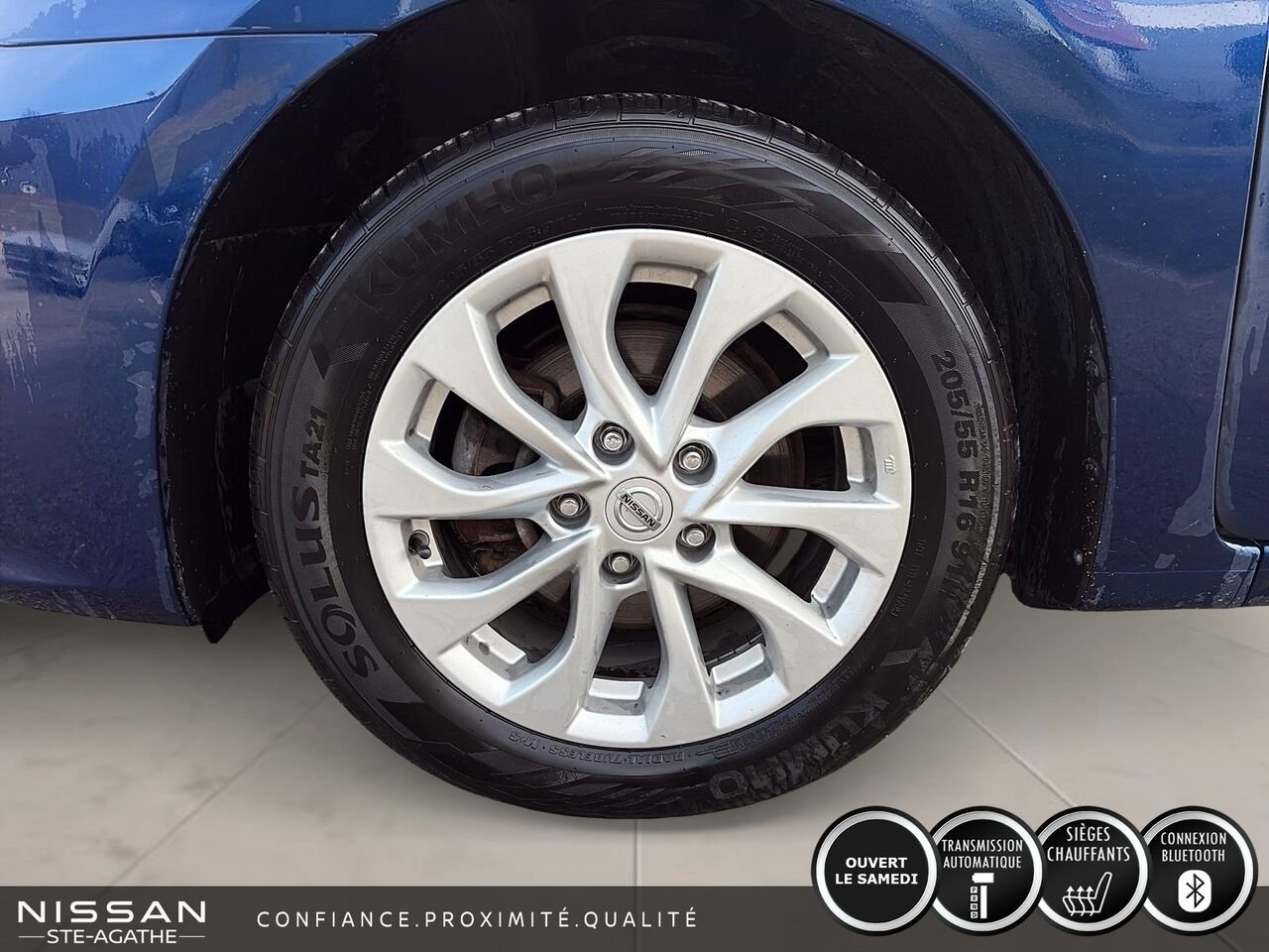2019 Nissan Sentra Blue Ste-Agathe des Monts - photo #6