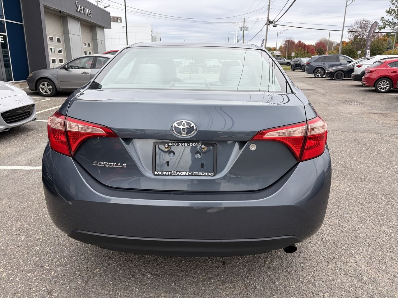 2017 Toyota Corolla CE berline 4 portes CVT Grey Montmagny - photo #5
