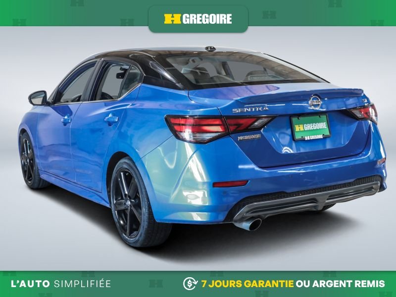 Nissan Sentra 821336 | SR AUTO AC CUIR TOIT MAGS CAM RECULE BLUETOOTH 2023 Bleu Laval - photo #5