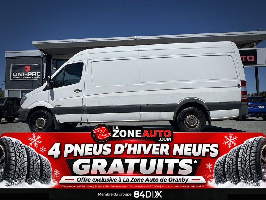Mercedes-Benz Sprinter Diesel 2500 2500 170 po + Diesel 2014 Blanc