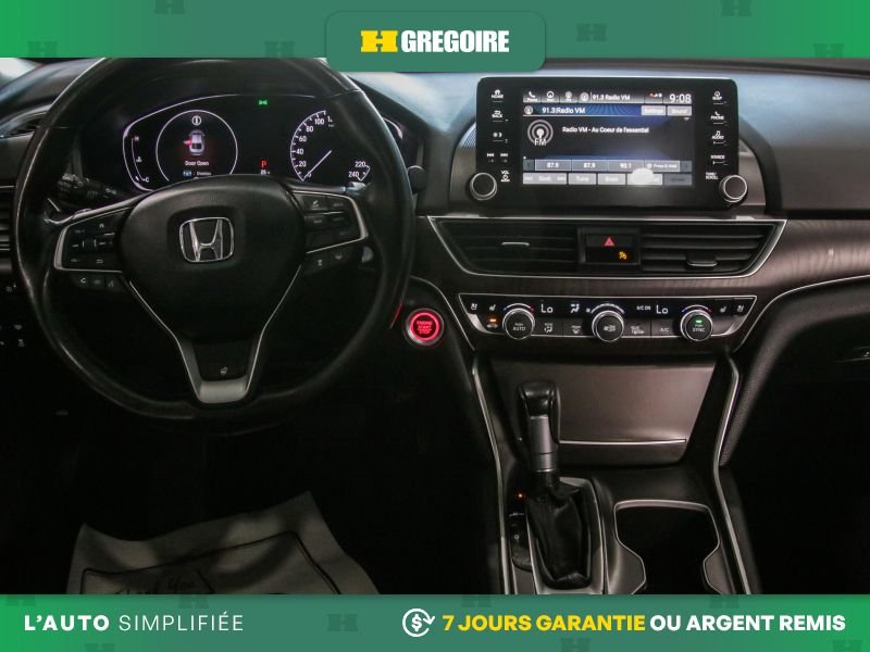 Honda Accord 821135 | Touring AUTO A/C MAGS CUIR TOIT NAV CAM RECUL BLUE 2020 Noir Laval - photo #26