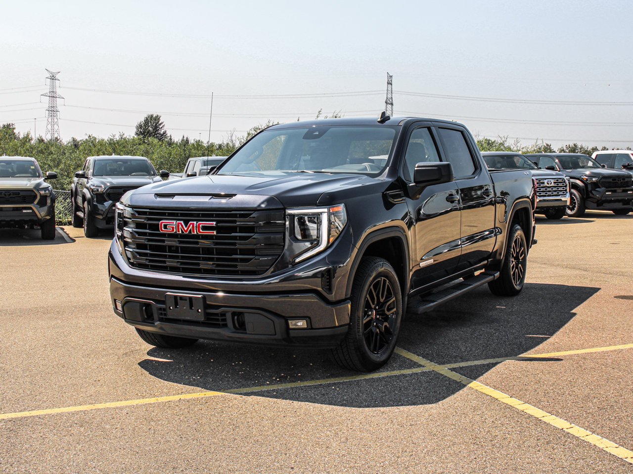 2024 GMC Sierra 1500 4WD Crew Cab 147 Elevation Black Sherwood Park - photo #3
