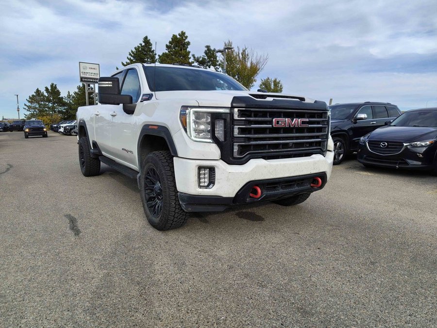 2022 GMC Sierra 3500HD AT4 Premium | Aftermarket 20in Fuel Wheels White