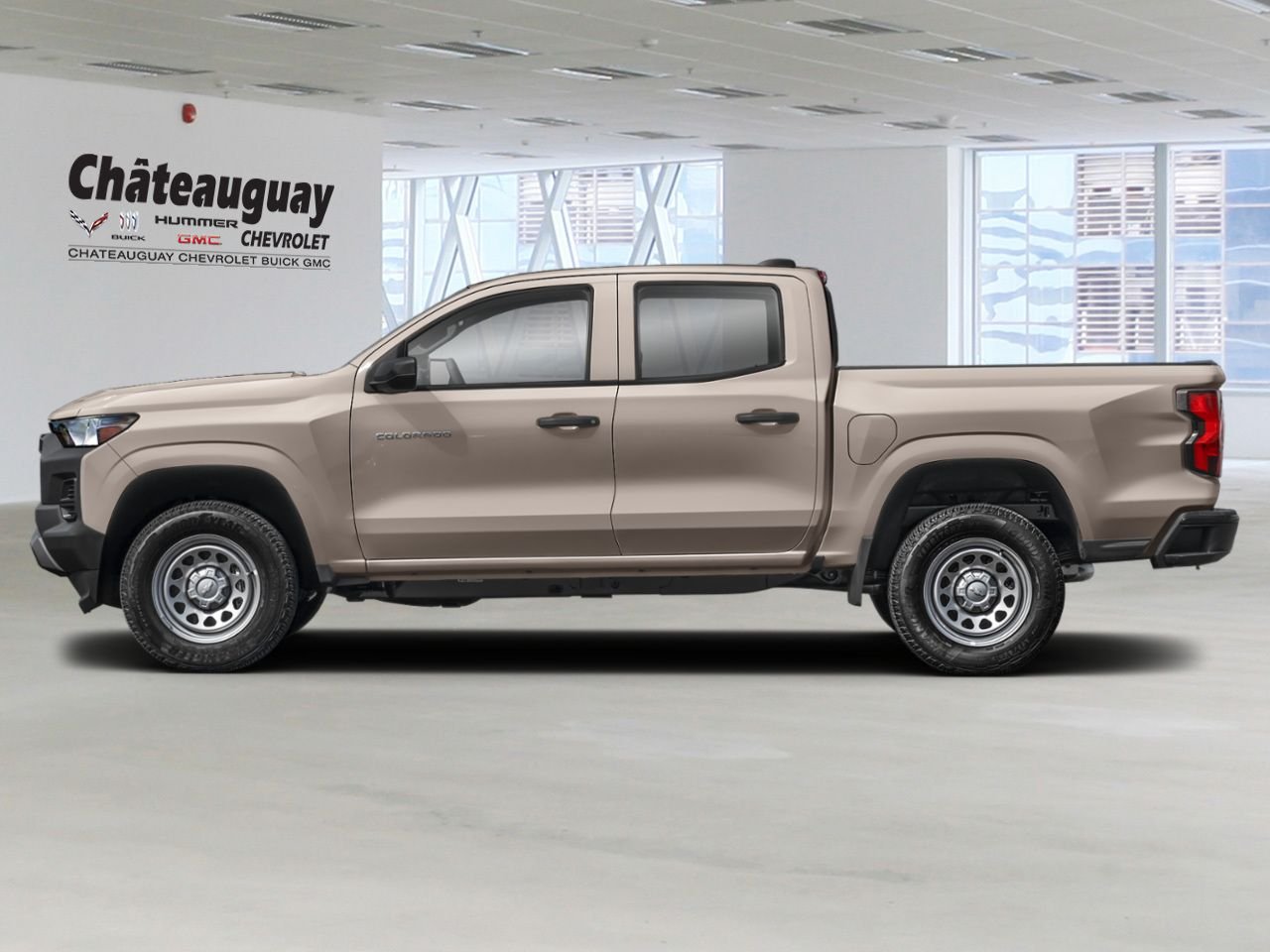 2026 CHEVROLET Colorado COLORADO 4WD CREW CAB TRAIL BOSS SHORT BOX (0TR) White Sands Châteauguay - photo #2