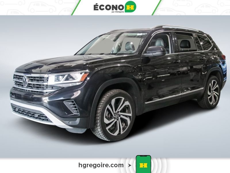 2023 Volkswagen Atlas Black Blainville - photo #2