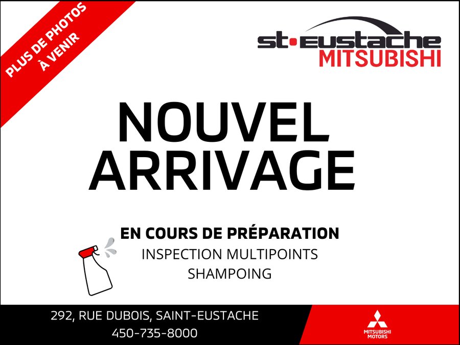 Mitsubishi Outlander PHEV SE PHEV-SIÈGES CHAUFFANTS-CUIR/SUÈDE-35 KM AUTONOMIE ELECTRIQUE 2018 Argent