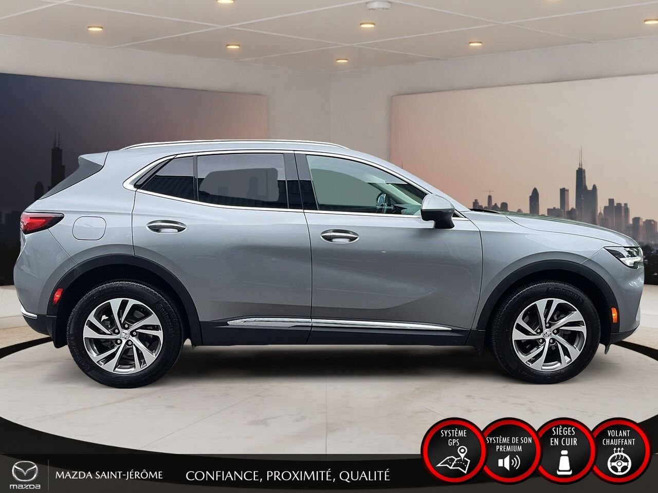 2023 Buick Envision Essence | TOIT PANORAMIQUE | CUIR | AWD Grey Saint-Jérôme - photo #4