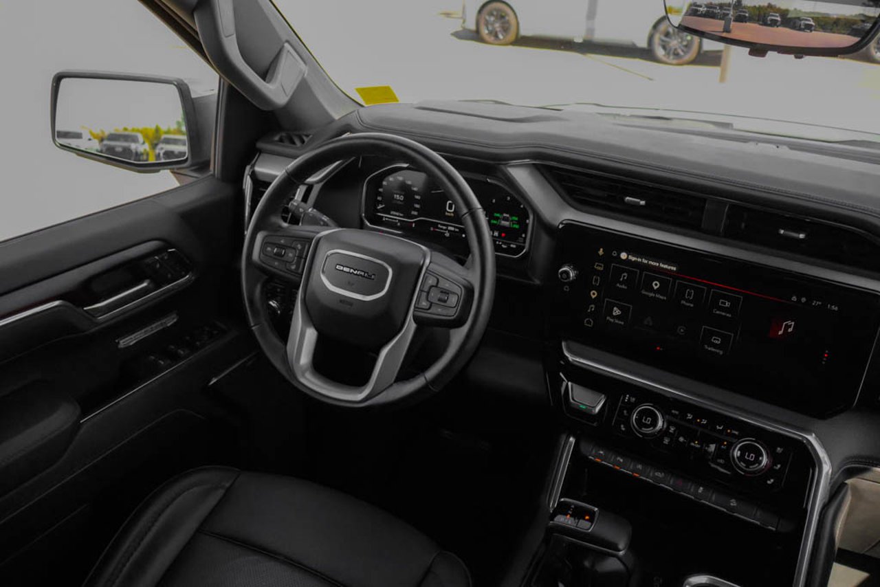 2025 GMC Sierra 1500 4WD Crew Cab 147 Denali White Sherwood Park - photo #28