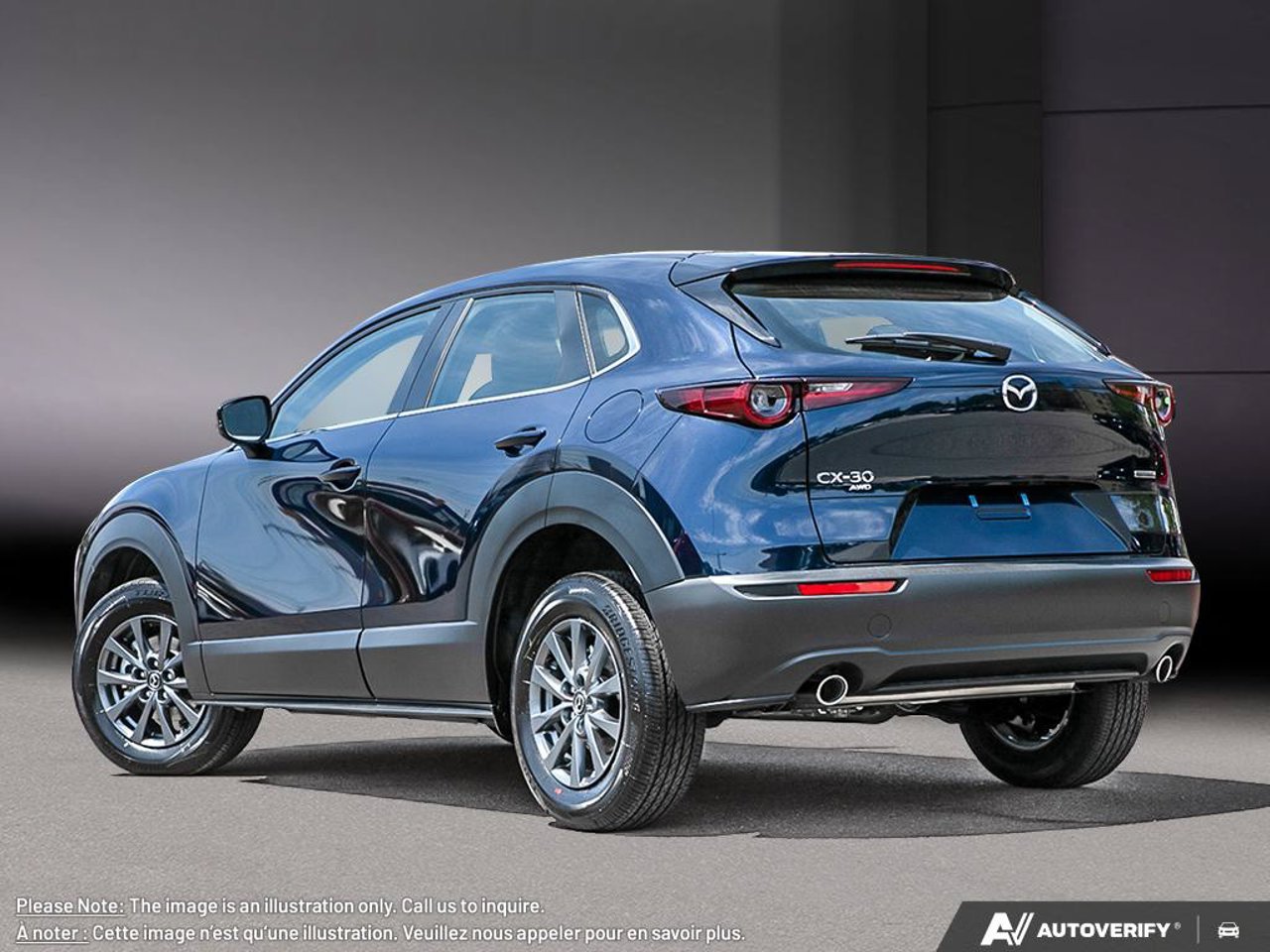 2026 Mazda CX-30 3MVDMBBLXTM208847 Deep Crystal Blue Mica Mirabel - photo #3